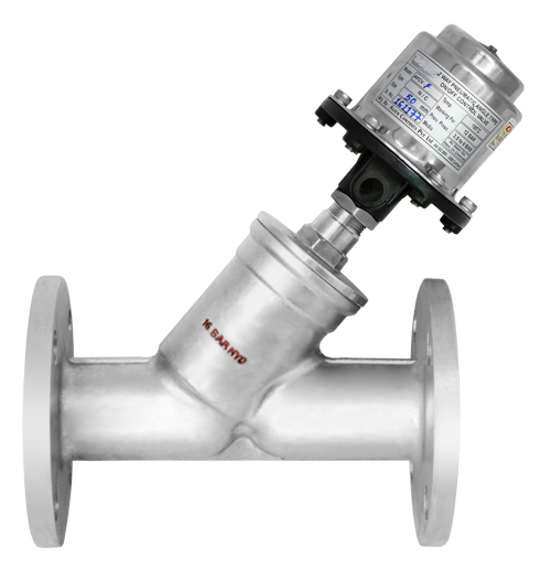 Control type. Пневматический регулирующий клапан FMS 1/4" 3x2 для цементовозов. Угловой клапан Controlmatic. Pneumatic divert Seat Valve 20type Weld with c-Top 1721 DONJOY. Регулирующий клапан dlc330k.