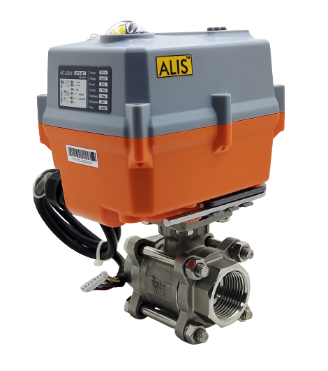 Alis Electrical Actuator Operated Ball Valve
