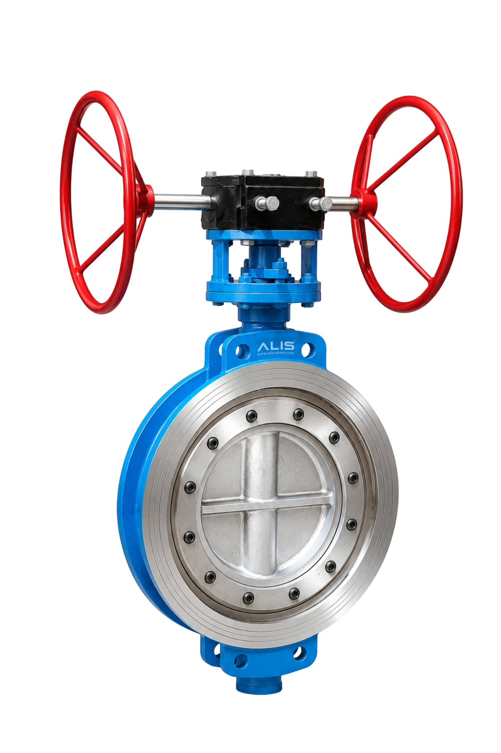 Dual Handwheel Triple Offset Butterfly Valve