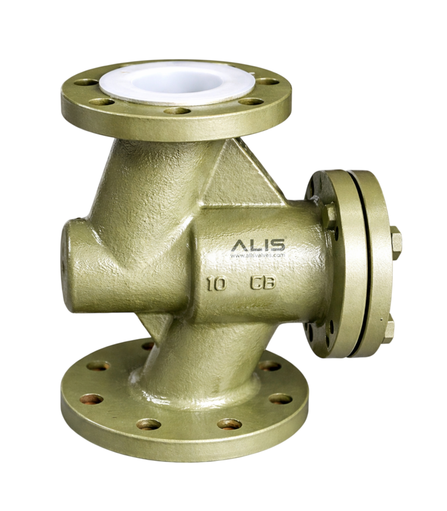 PTFE PFA Lined Basket Strainer
