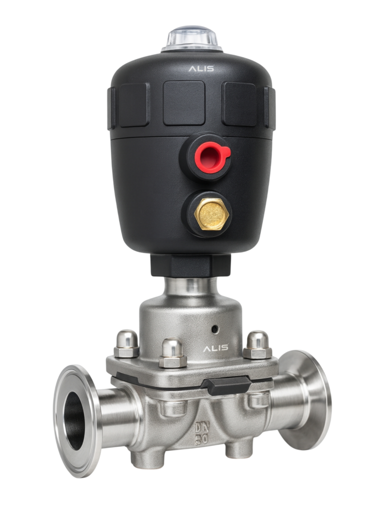Pneumatic Sanitary Diaphragm Valve