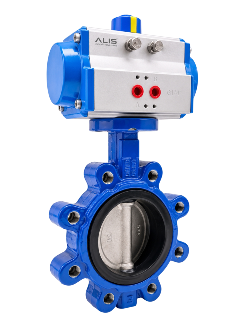 Pneumatic Lug Type Butterfly Valve