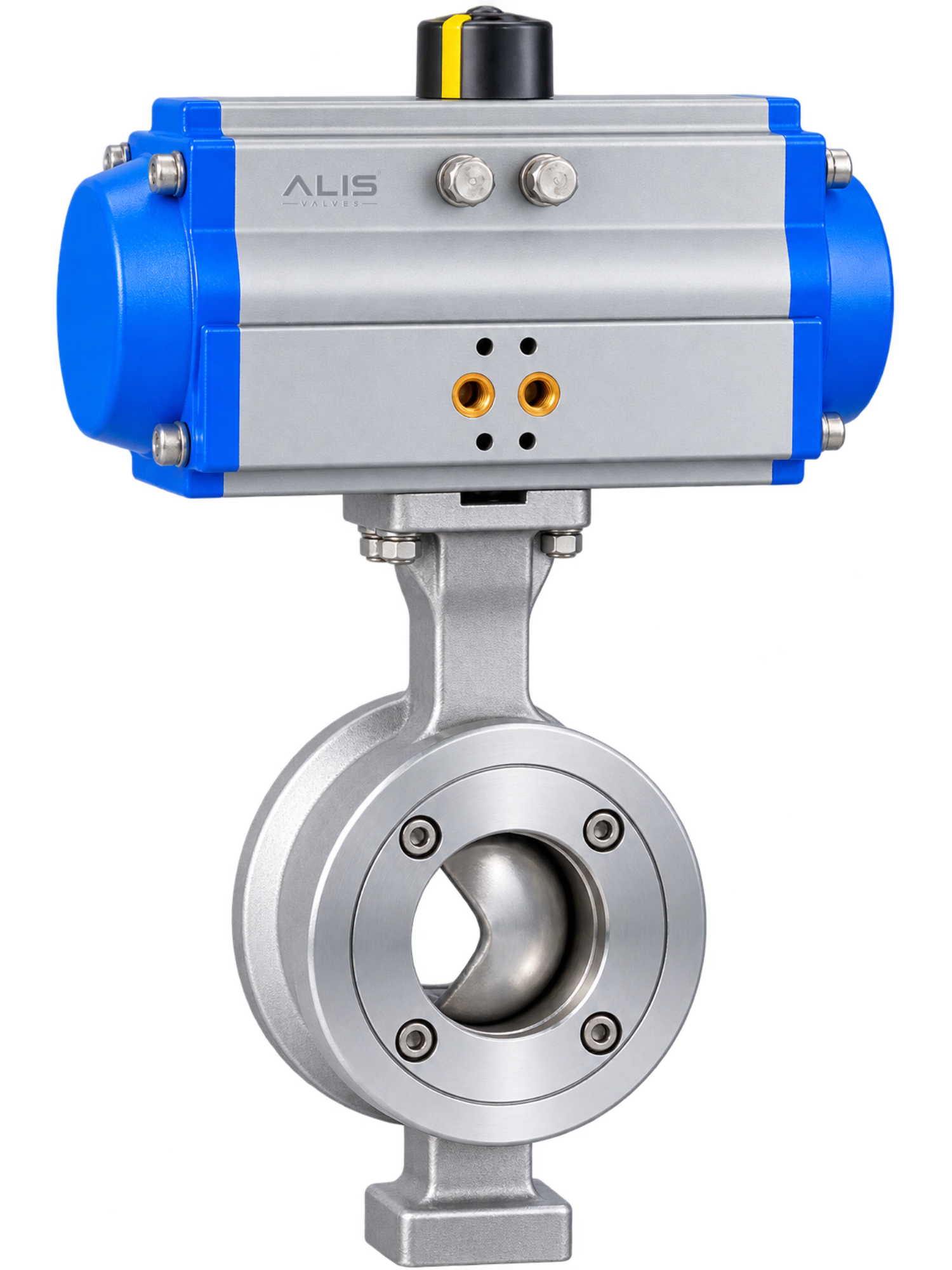 Pneumatic V Knotch Ball Valve