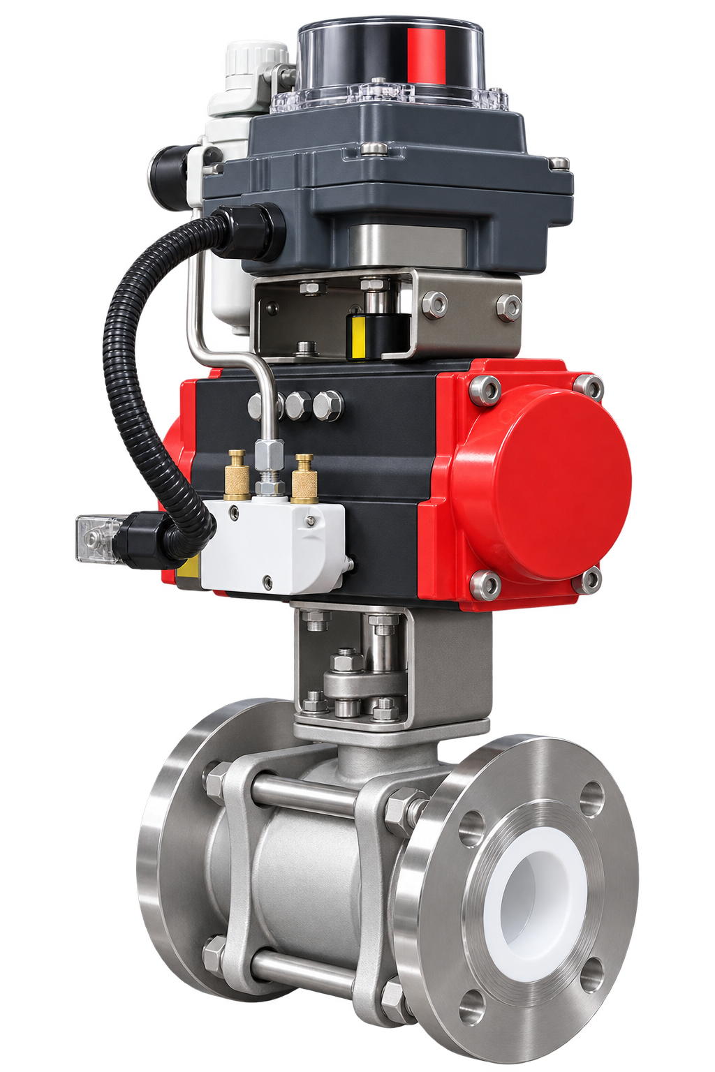 Pneumatic Ceramic Ball Valve