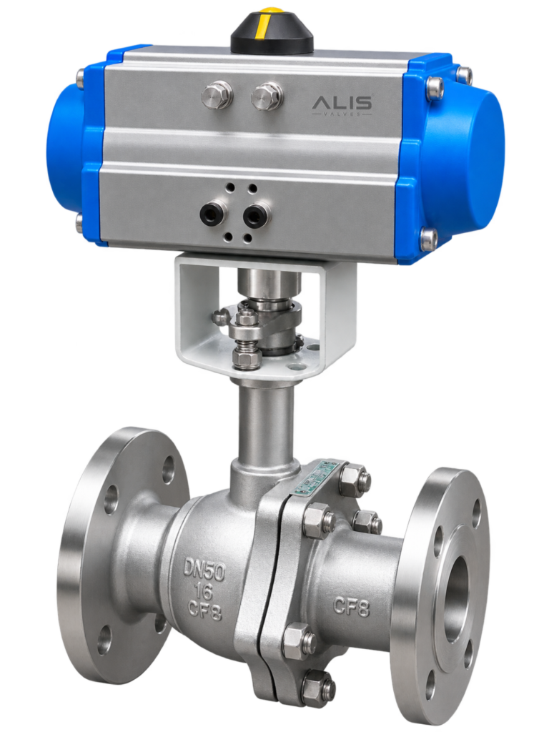 Pneumatic Cryogenic Ball Valve