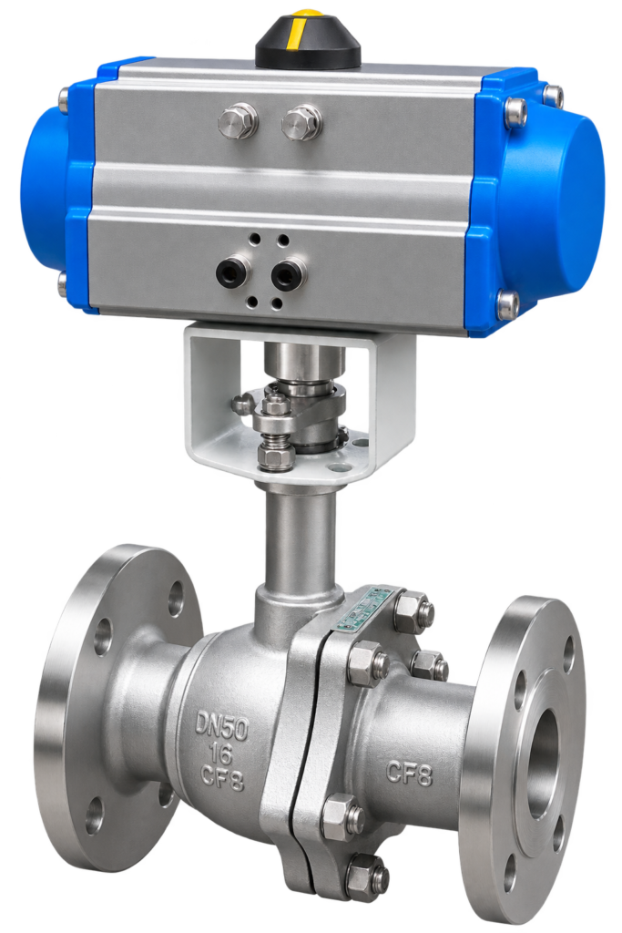 Pneumatic Cryogenic Ball Valve
