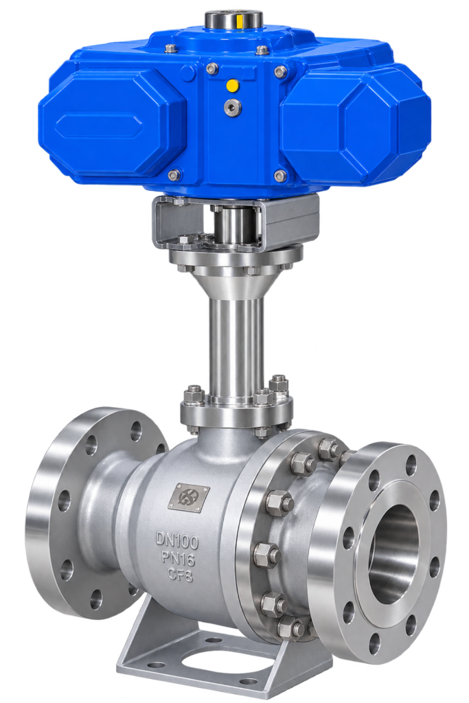 Trunnion Mounted Cryogenic Ball Valve