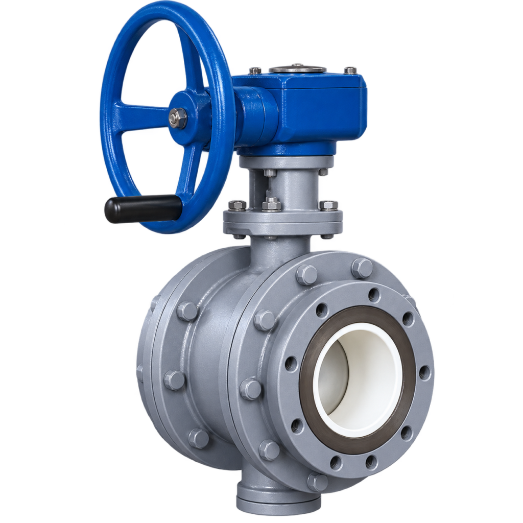 Flanged End Ceramic Ball Valve