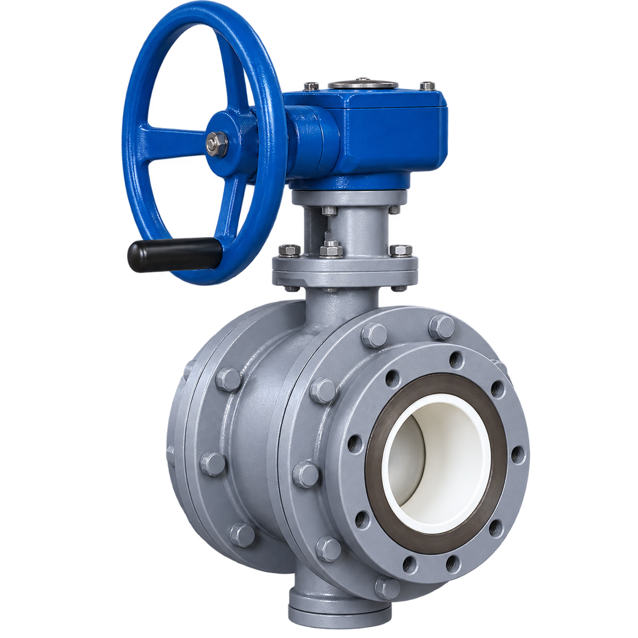 Flanged End Ceramic Ball Valve