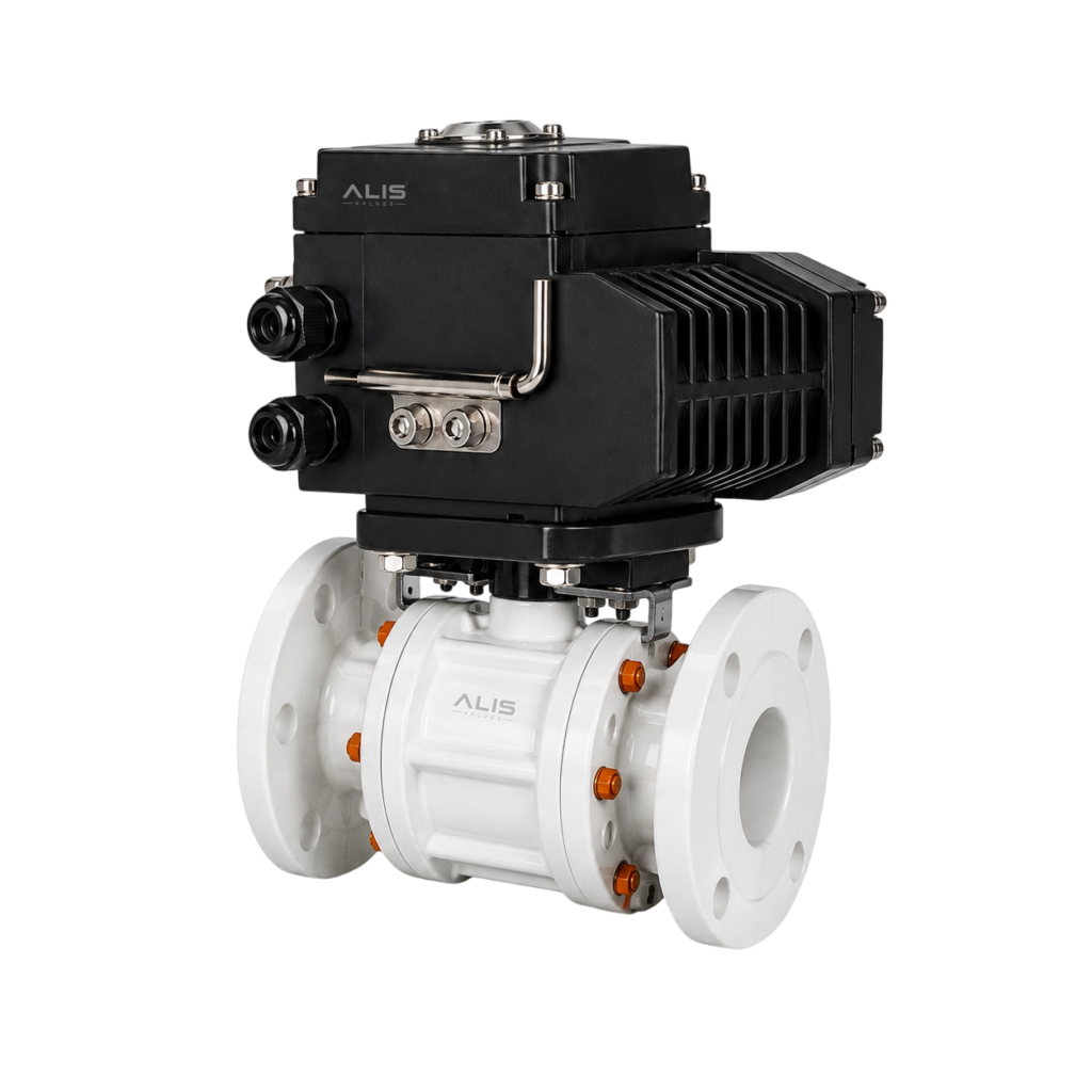 Electric Polypropylene Ball Valve