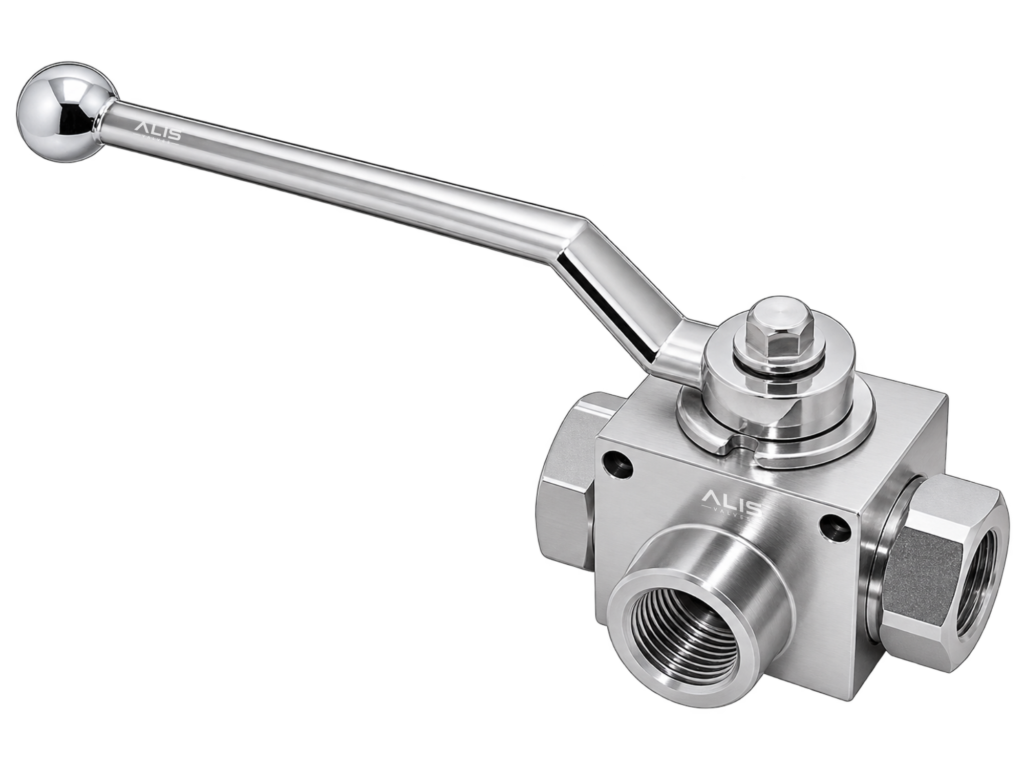 3-Way T Port Ball Valve