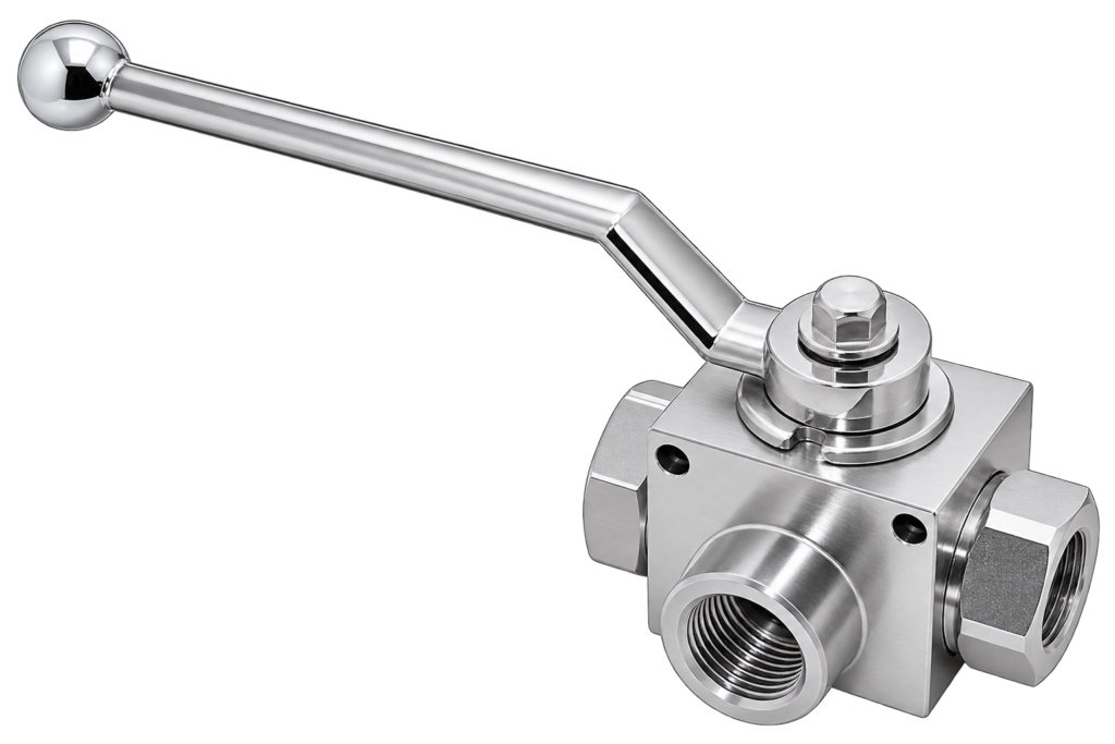3-Way T Port Ball Valve