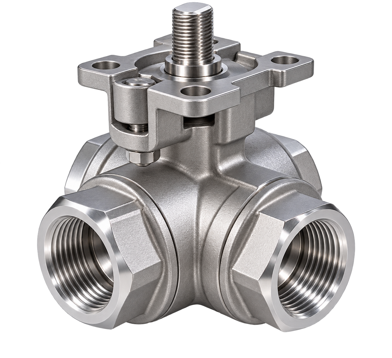 4-Way Ball Valve