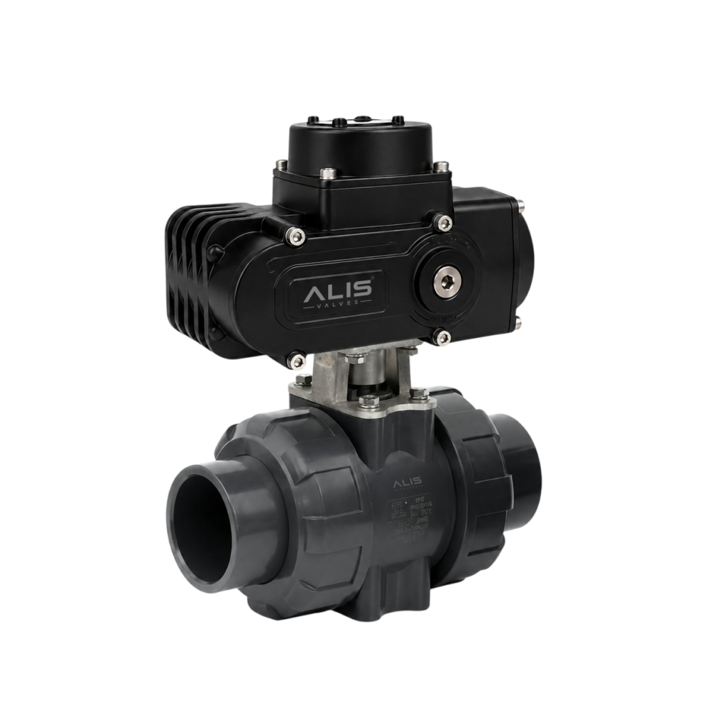 Electric UPVC Ball Valve