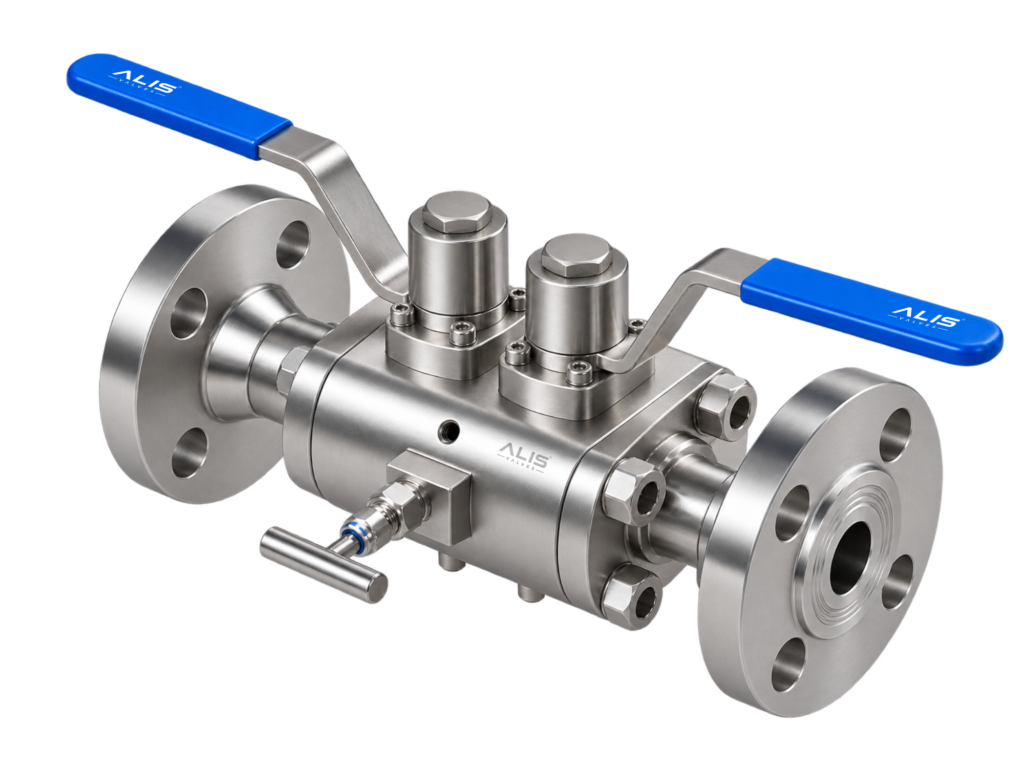 Ball Type Double Block and Bleed (DBB) Valve