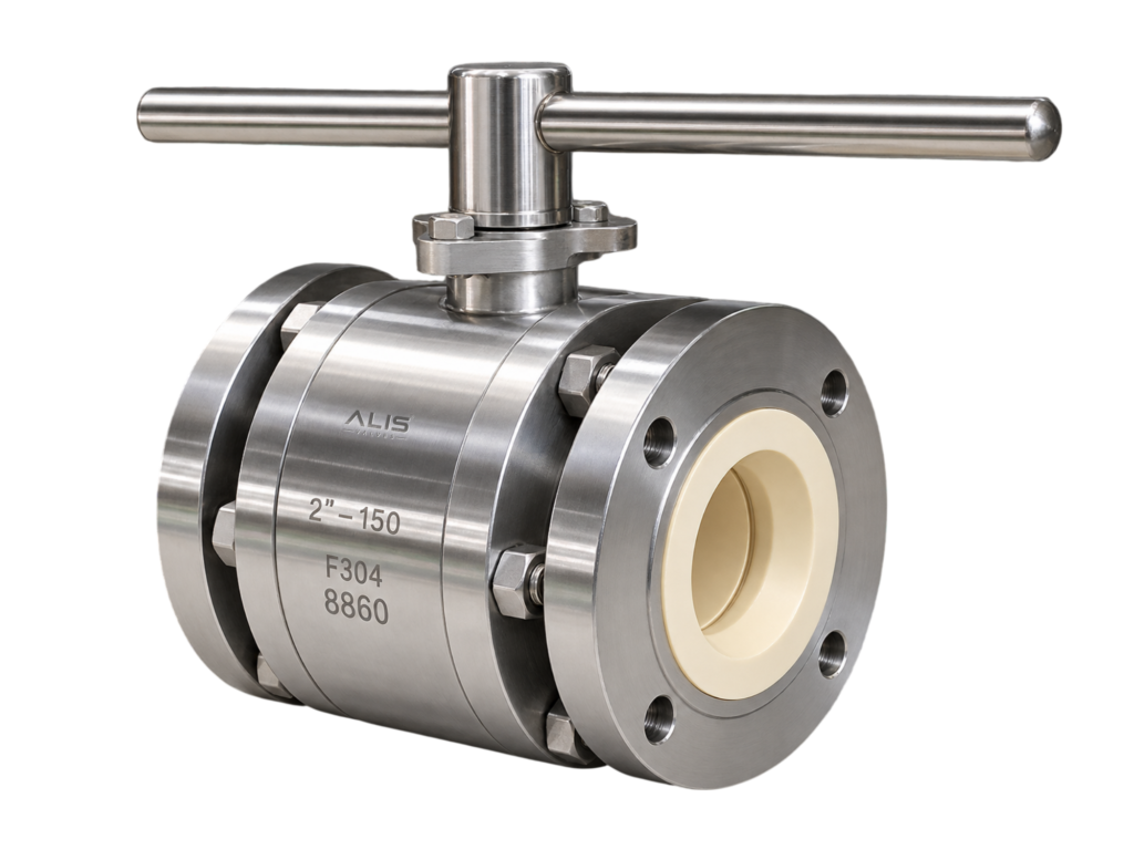 Ceramic Lined Ball Valve