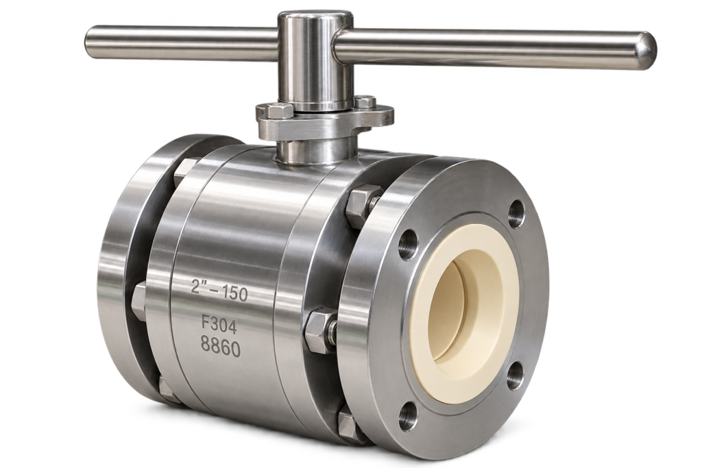 Ceramic Lined Ball Valve