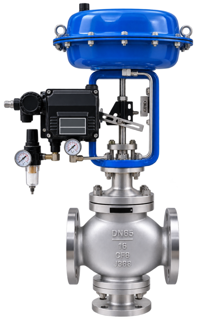 3 Way Diaphragm Type Control Valve