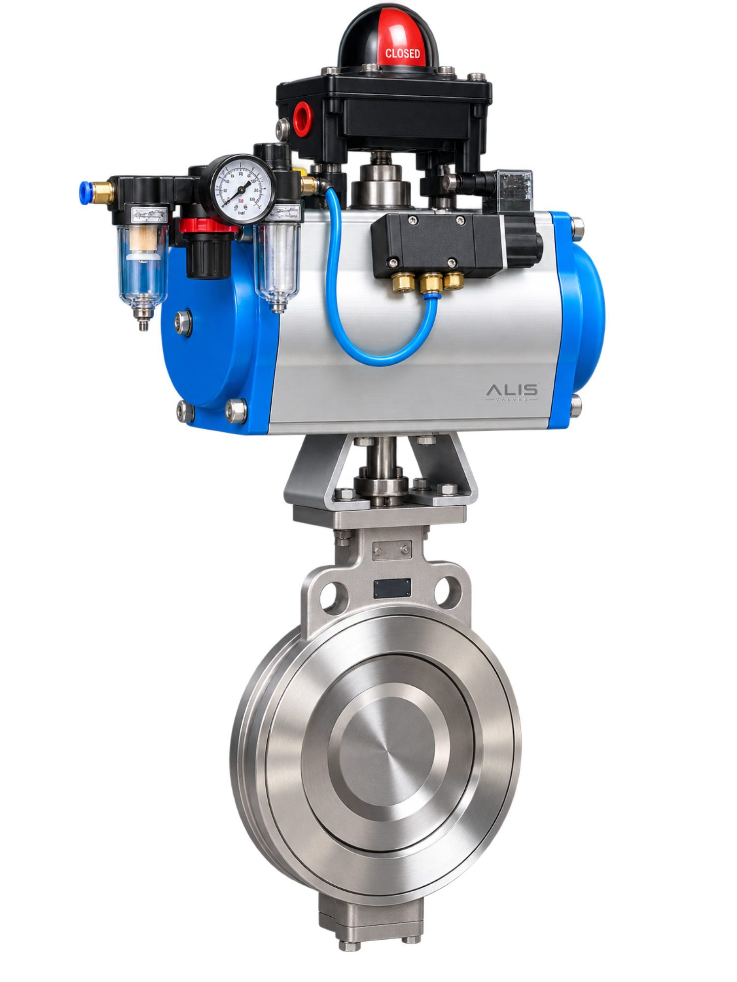 Double Offset High Temperature Butterfly Valve