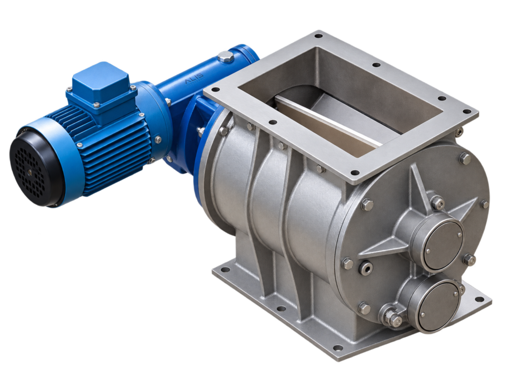 Drop Through Rotary Valve