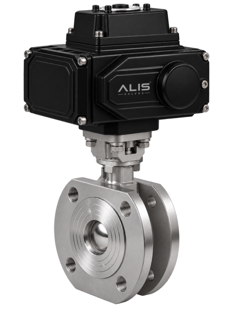 Electric Wafer Type Ball Valve