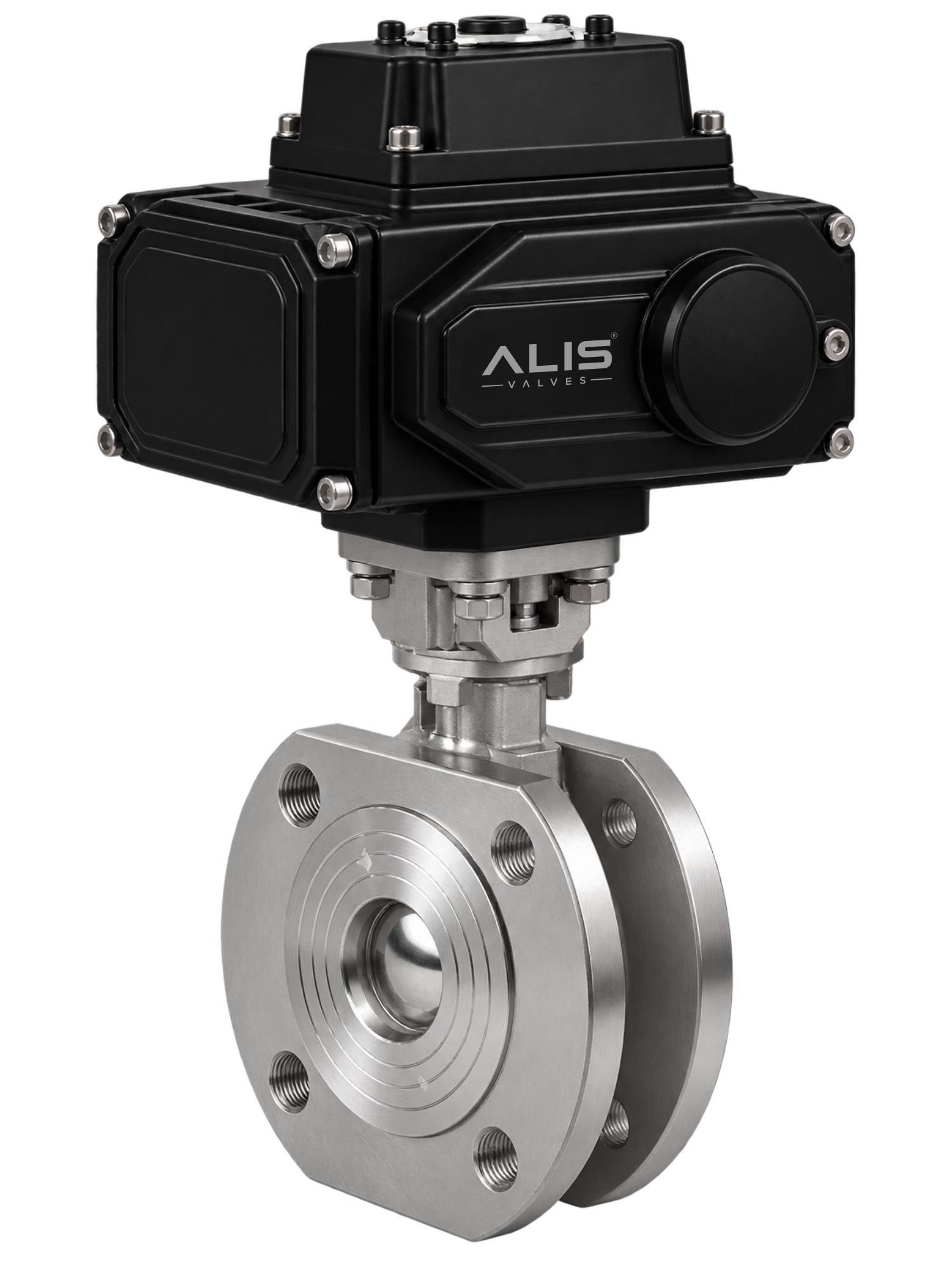 Electric Wafer Type Ball Valve