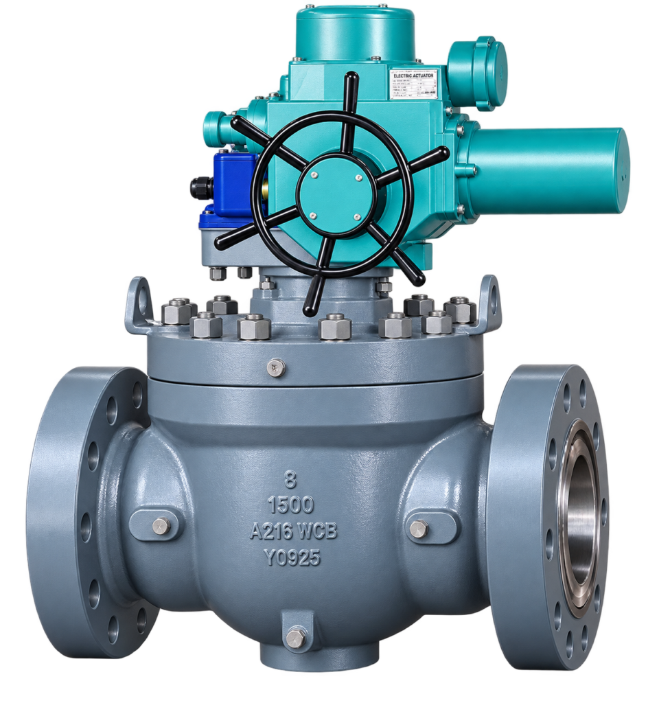 Electric Actuated Trunnion Ball Valve