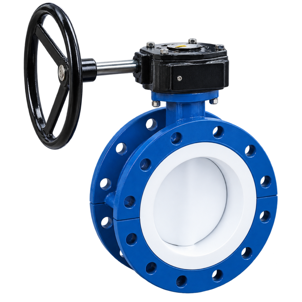 PTFE Seated Centric Butterfly Valve
