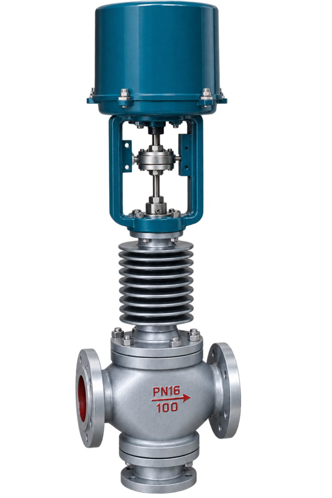 High Temperature Motorized Control Valve