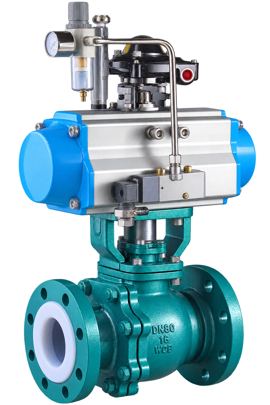 Floating PFA/PTFE Lined Ball Valve