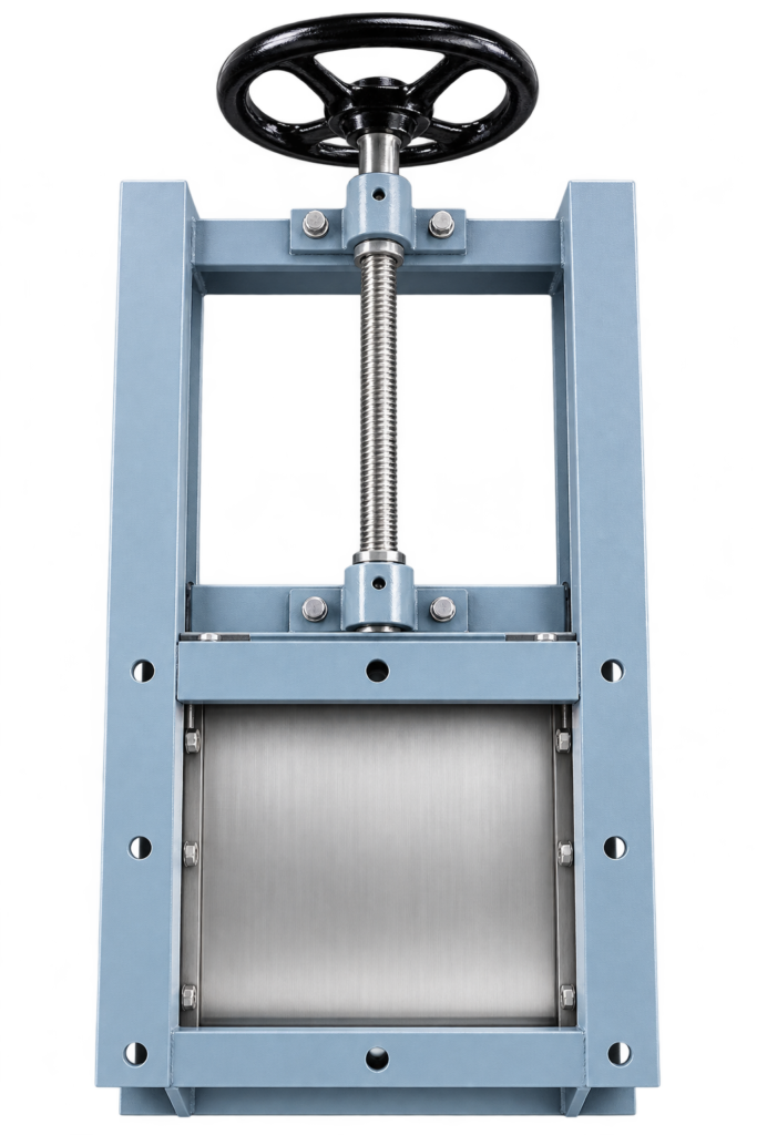 Manual Enclosed Slide Gate Valve