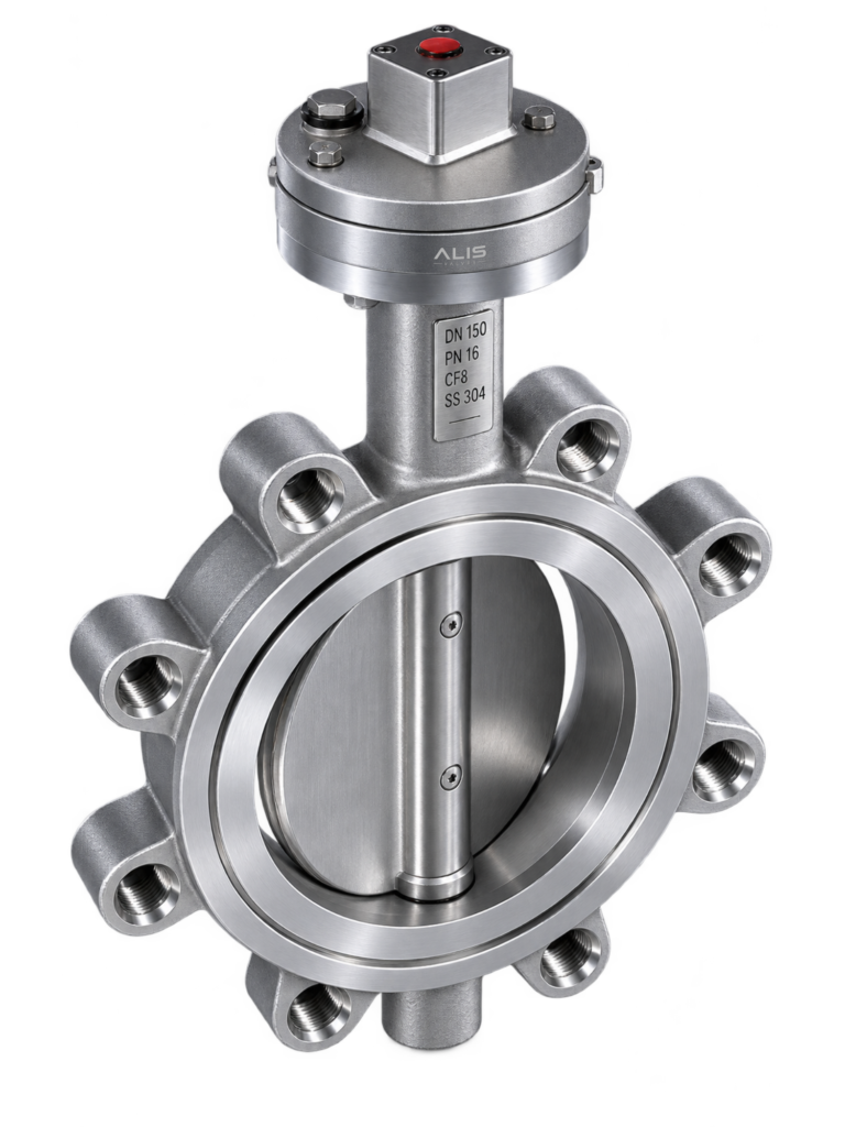 Metal Seated High Temperature Butterfly Valve