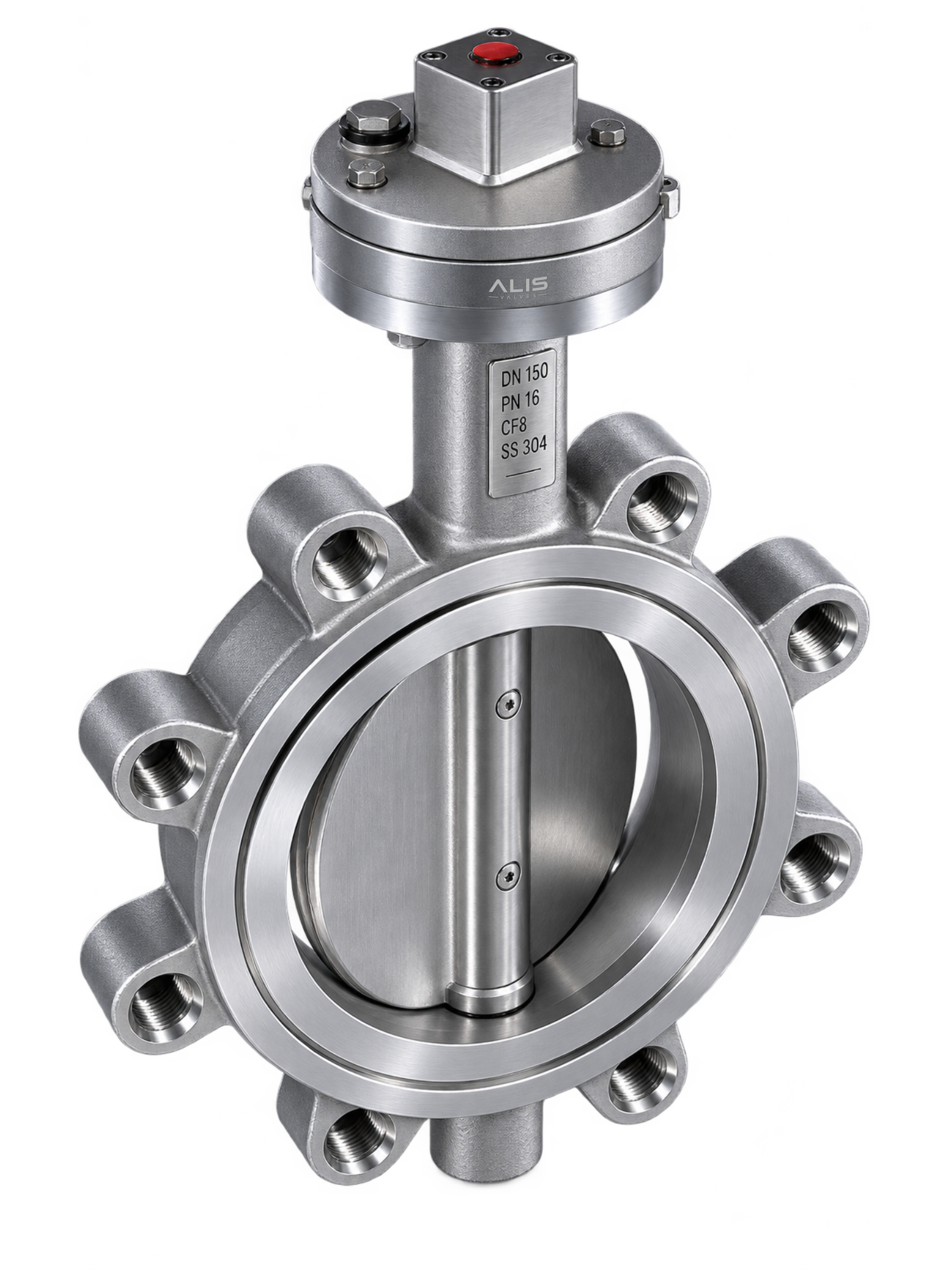 Metal Seated High Temperature Butterfly Valve