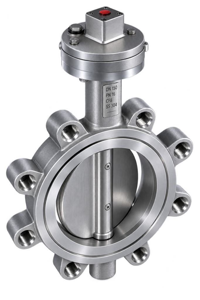 Metal Seated High Temperature Butterfly Valve