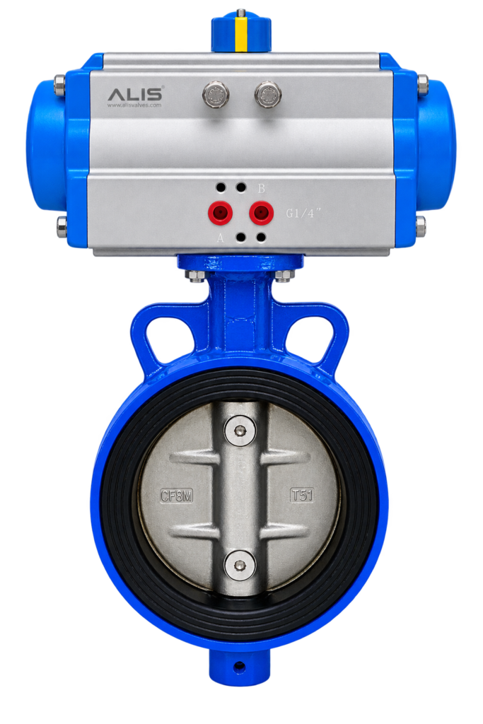 Wafer Type Metal Seated Butterfly Valve