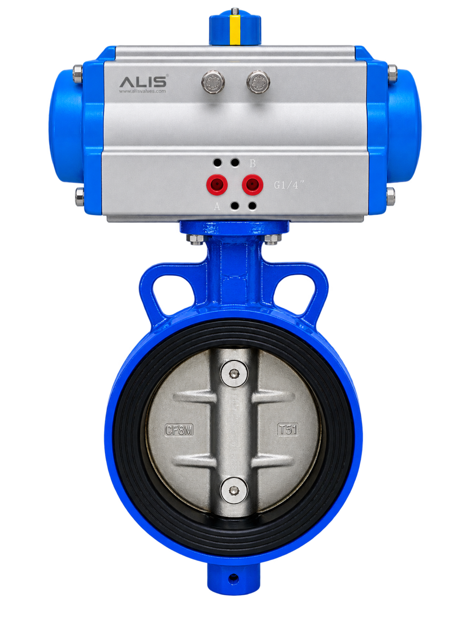 Wafer Type Metal Seated Butterfly Valve