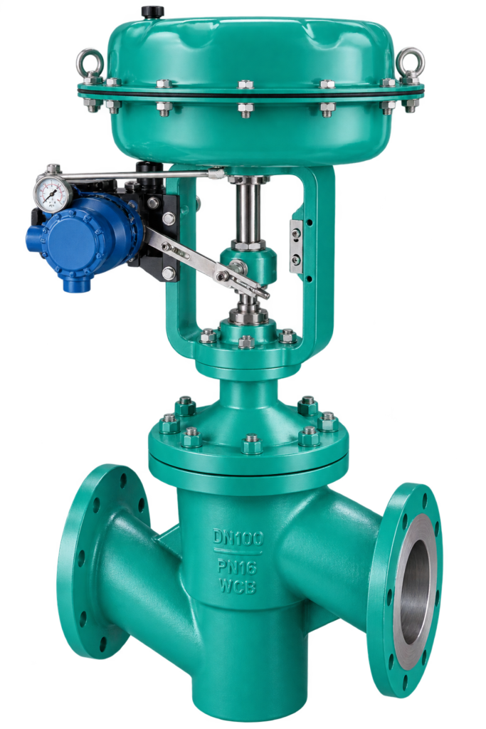 PFA/PTFE Lined Control Valve