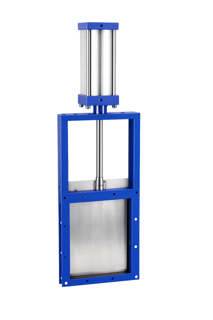 Pneumatic Enclosed Slide Gate Valve