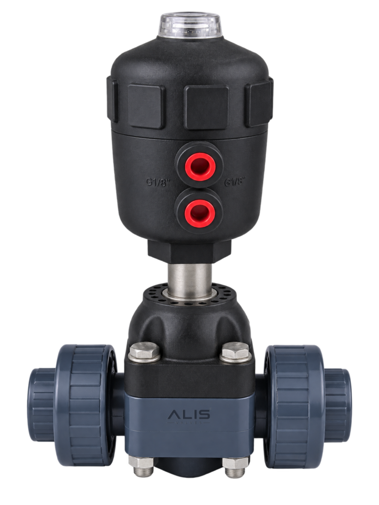 Pneumatic UPVC Socket Weld Diaphragm Valve