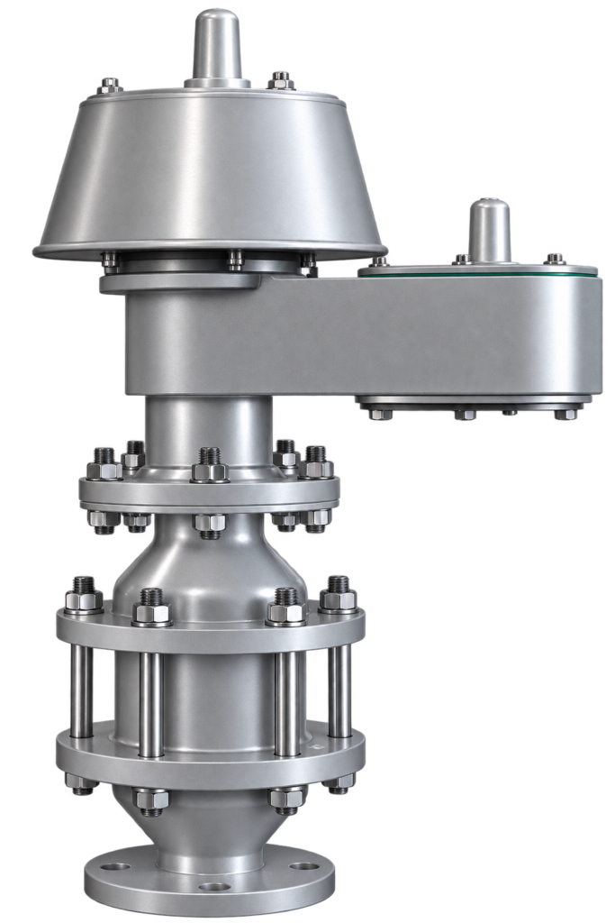 Pressure Vacuum Relief Valve with Flame Arrester