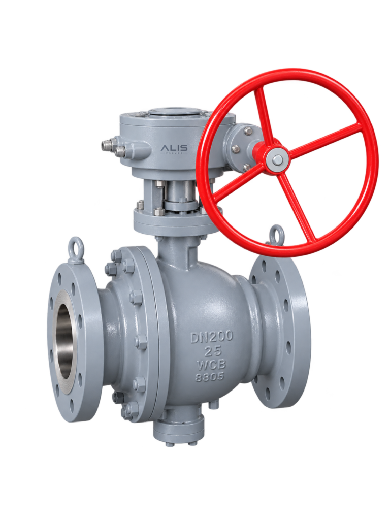 Side Entry Trunnion Ball Valve