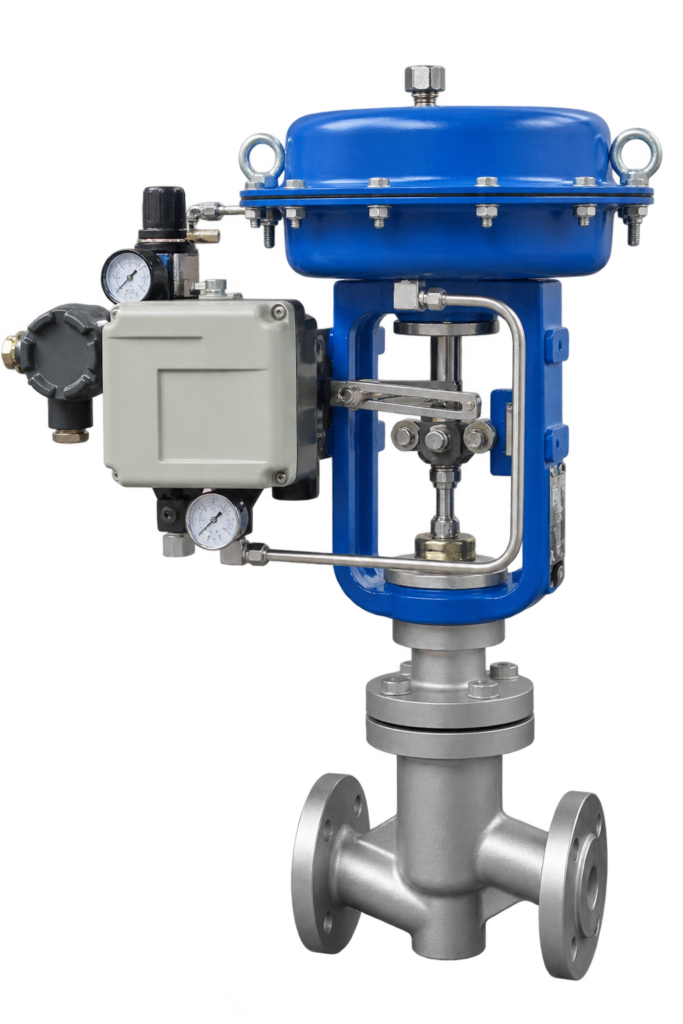 Single Seated Lined Control Valve