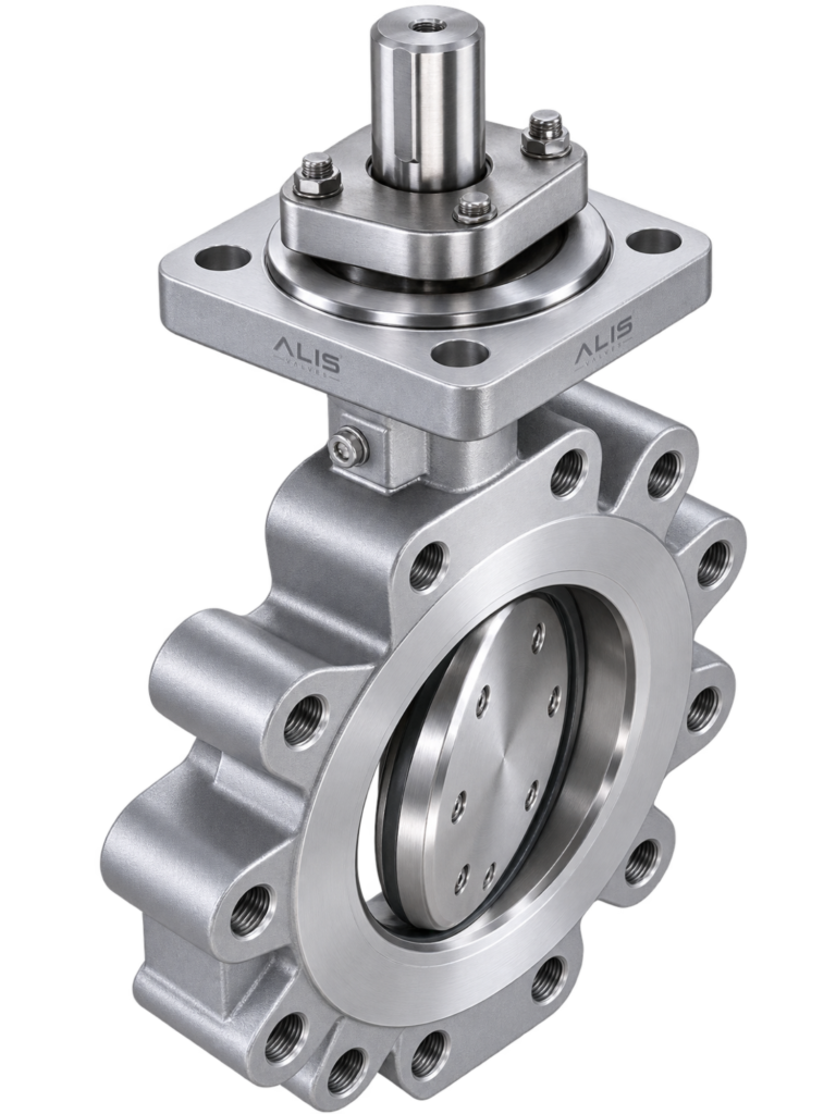Triple Offset High Temperature Butterfly Valve