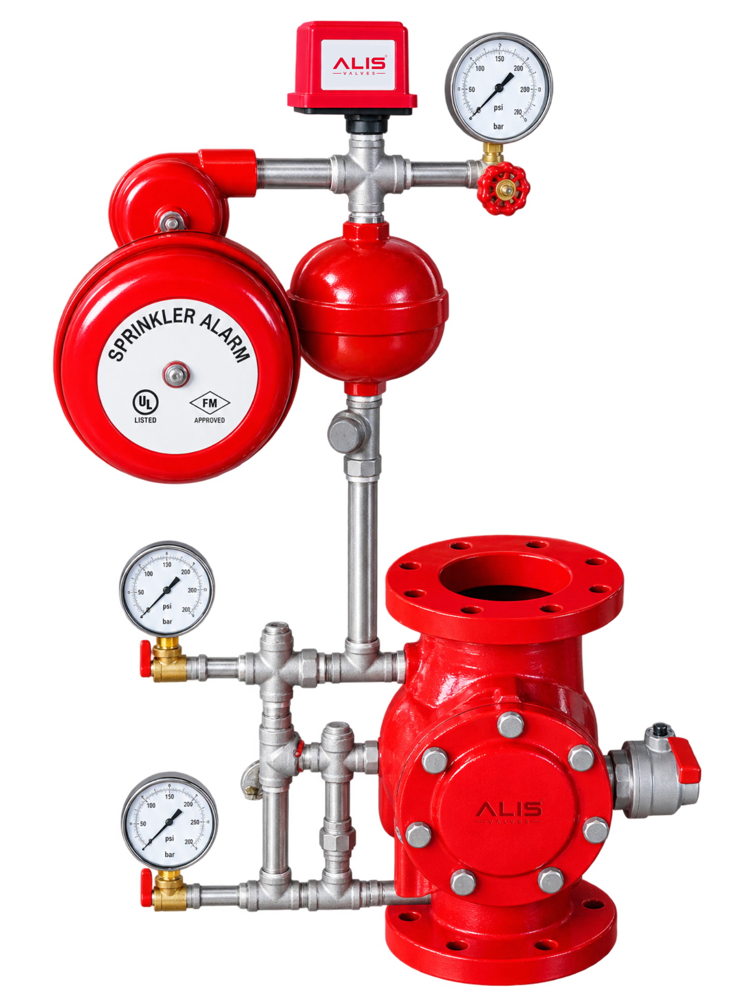 UL/FM Approved Deluge Alarm Valve