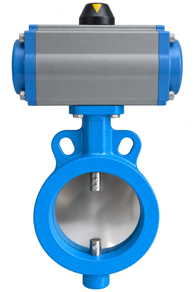 Wafer Type Damper Butterfly Valve