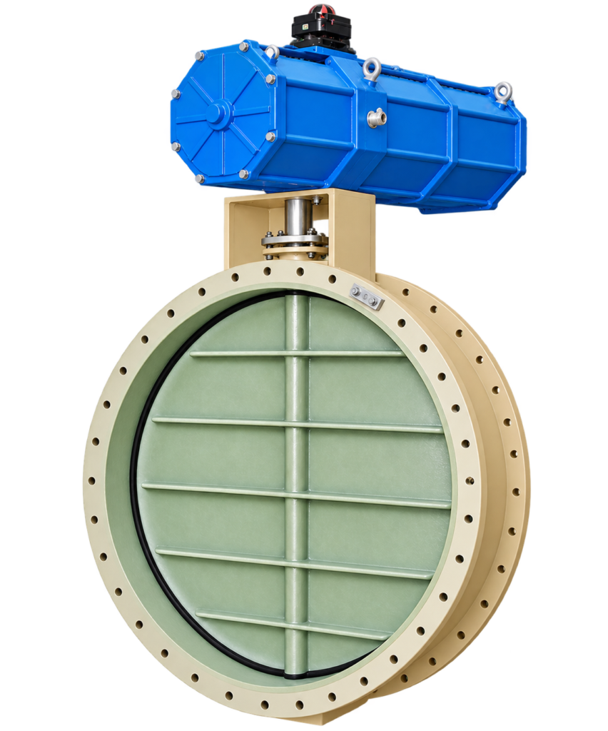 Zero Leakage Damper Butterfly Valve