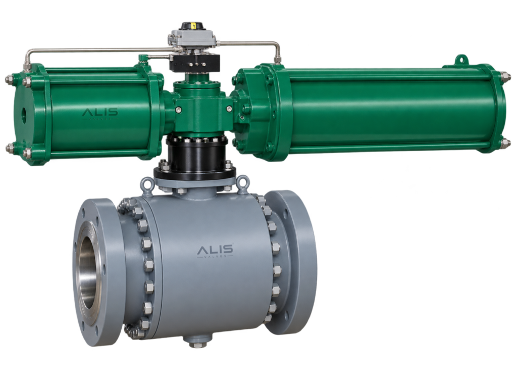 Trunnion V-Notch Ball Valve