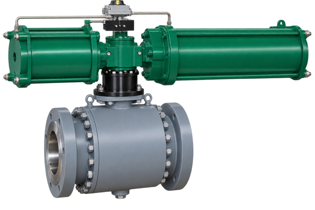 Trunnion V-Notch Ball Valve
