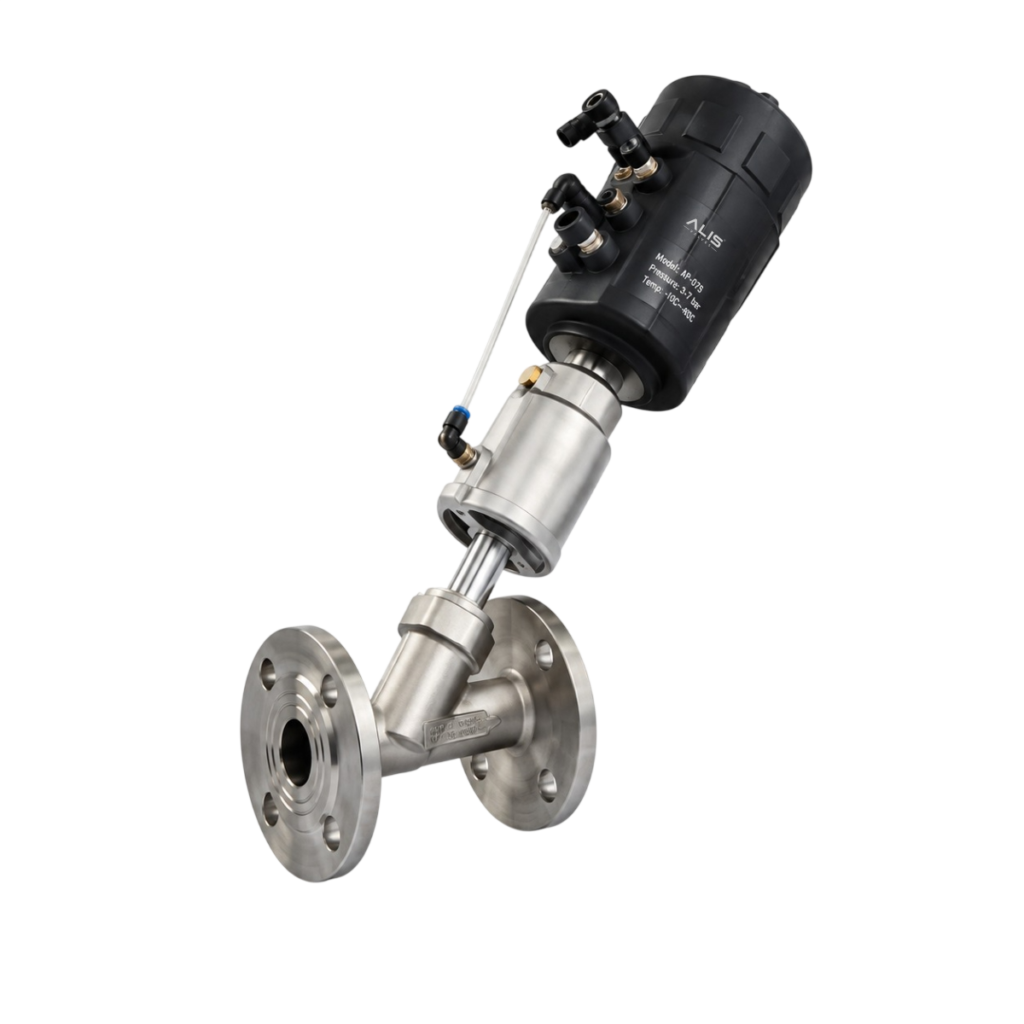 Y Type Flanged Control Valve