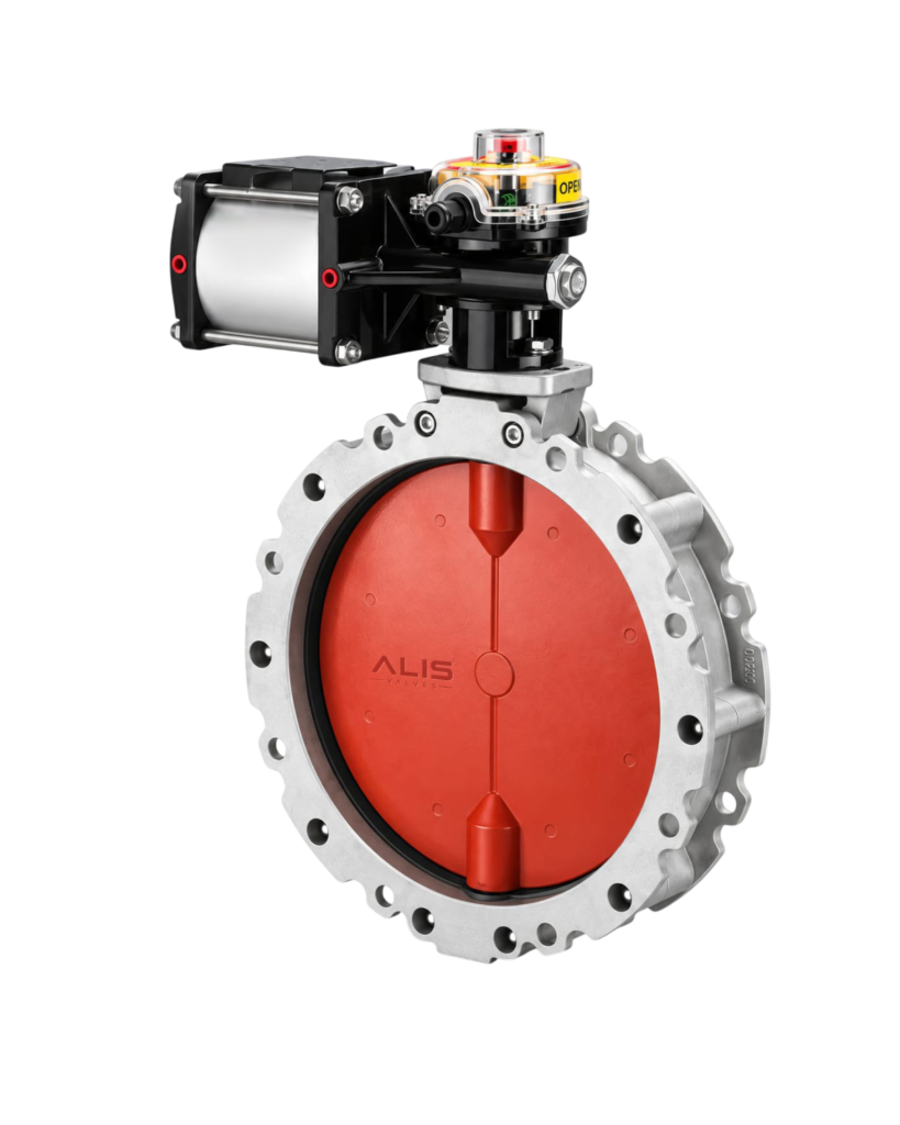 Aluminium Cement Butterfly Valve